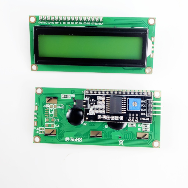 I2C Lcd Display - LCD1602 1602A Modul LCD Layar Biru/Hijau