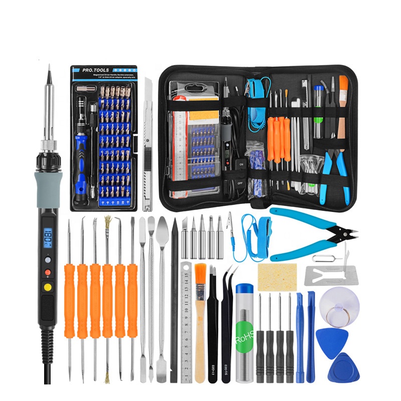Soldering Iron Kit - Alat Solder Listrik Digital dengan Layar