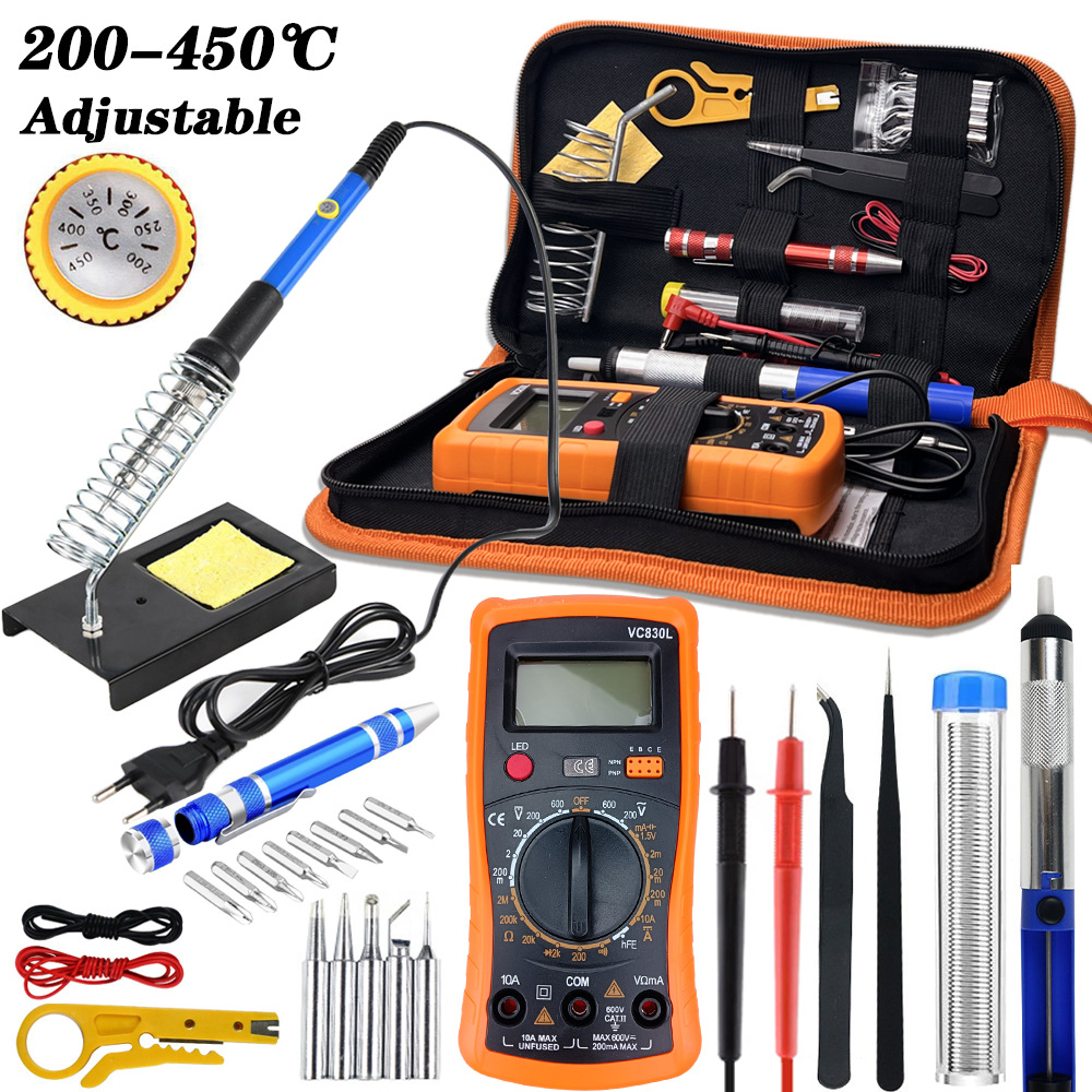 Soldering Iron Kit - Kit Solder Listrik dengan Temperatur yang