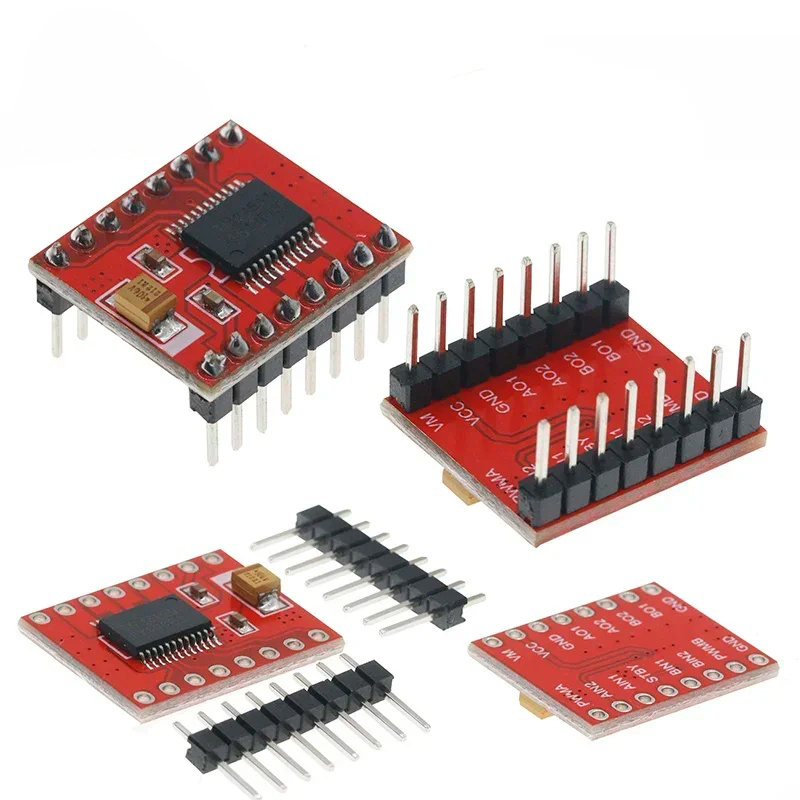 L298N Motor Driver - TB6612 DRV8833 Penggerak Motor Ganda 1A