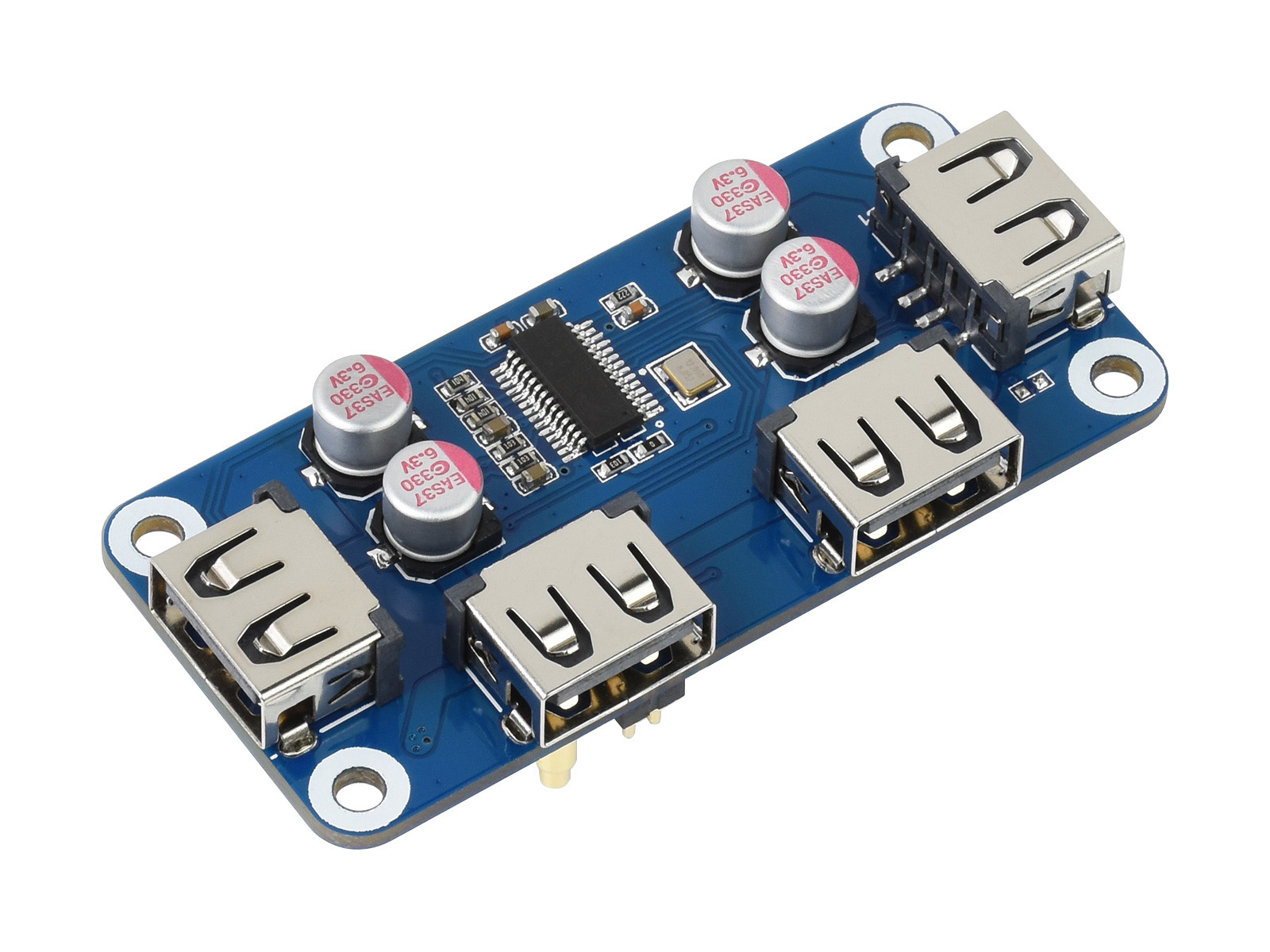 Raspberry Pi Zero - Waveshare USB HUB HAT (B) 4x