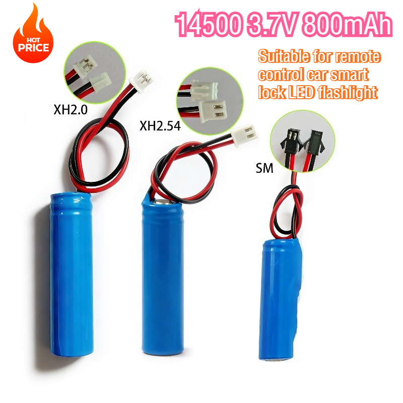 Diy Electronics To Sell - Baterai Lithium Ion 3.7V 14500 800mAh