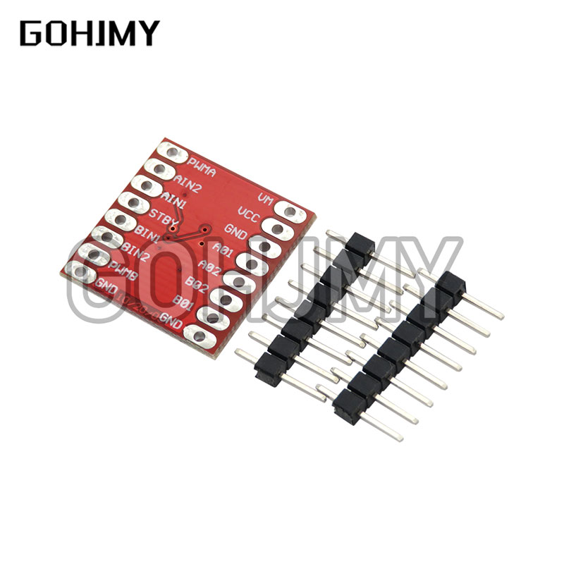 L298N Motor Driver - TB6612 DRV8833 Driver Motor Ganda 1A