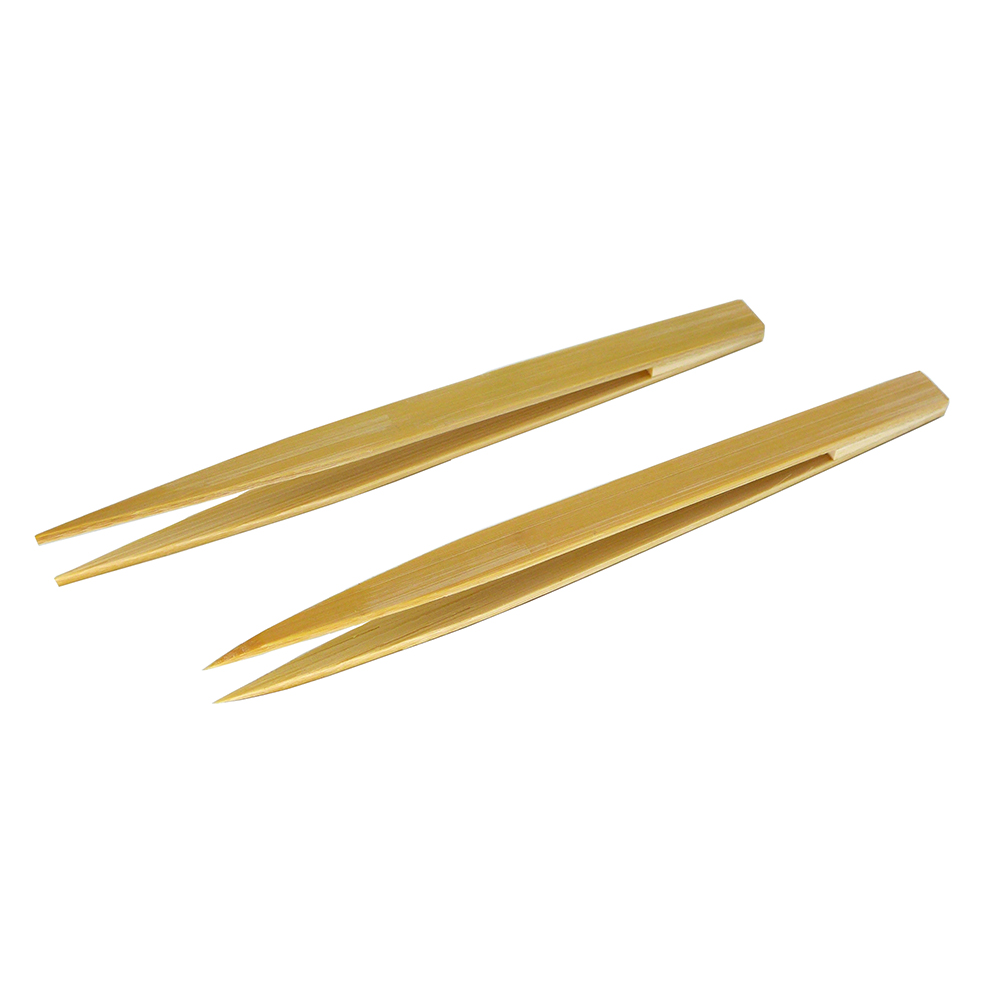 Diy Electronics Art - 2 Buah Pinset Anti-statis, Pinset Bambu