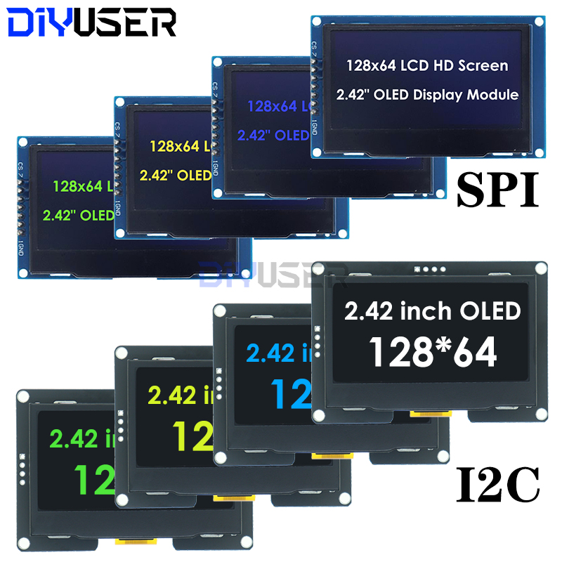 I2C Lcd Display - DIYUSER 2.4 