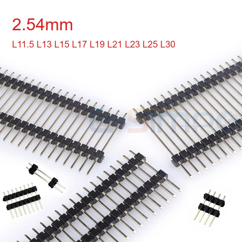 Male Female Header Pin - 50pcs Header Pin Jantan PCB 2.54mm