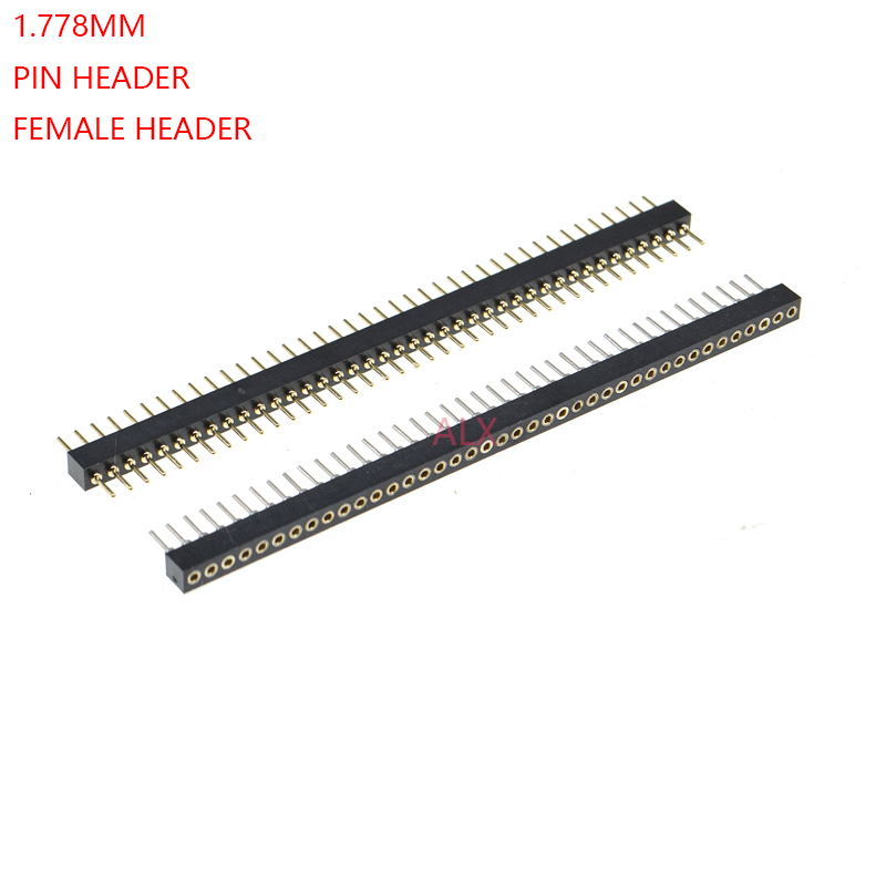 Male Female Header Pin - Konektor Header PIN Bulat MALE FEMALE