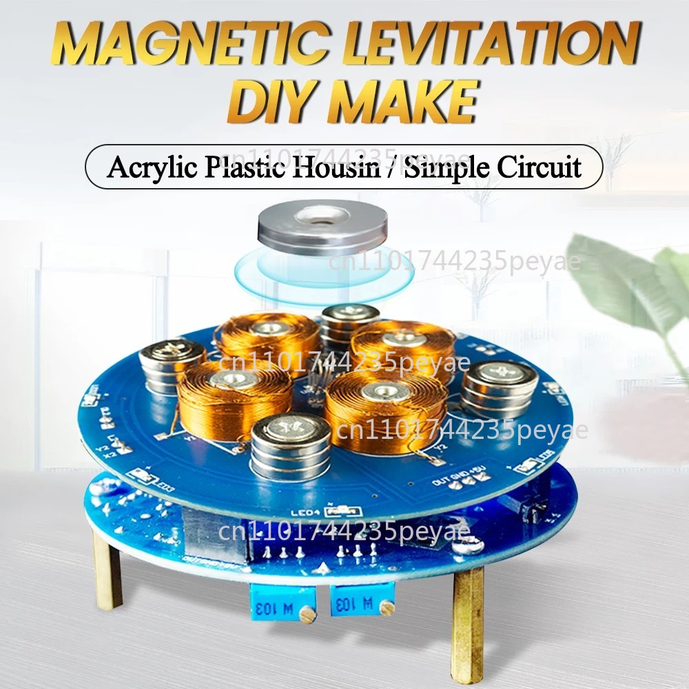 Diy Electronics Soldering Kit - Kit Eksperimen Levitasi Magnetik DIY, Proyek