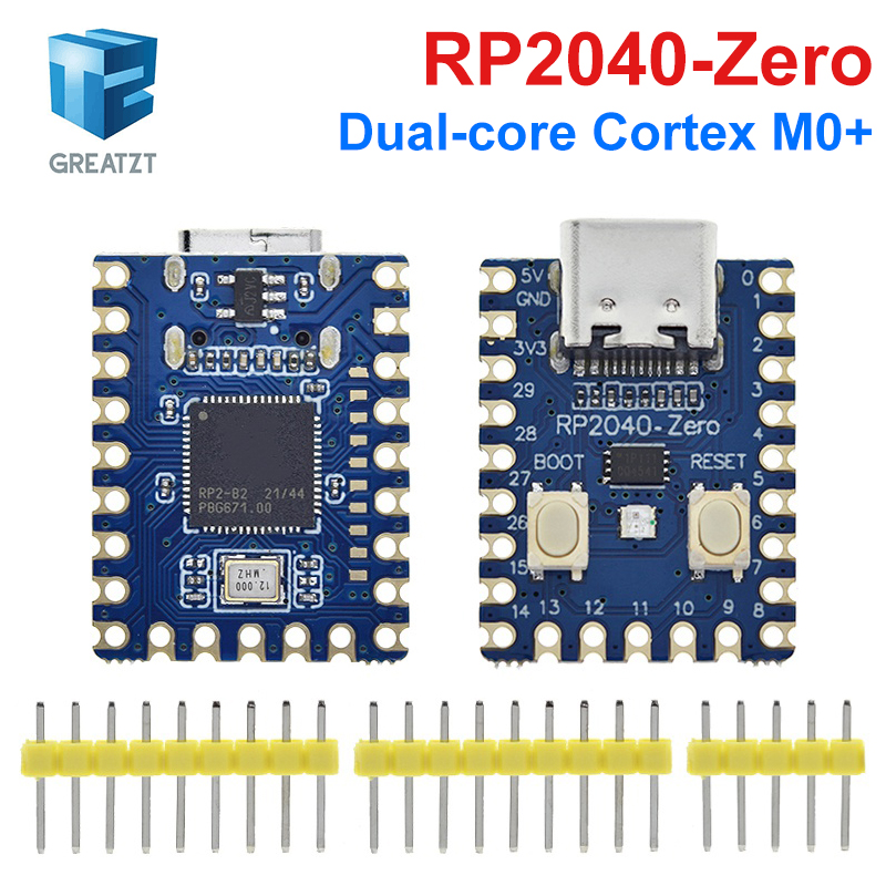 Raspberry Pi Zero - RP2040-Zero RP2040 Untuk Raspberry Pi Mikrokontroler