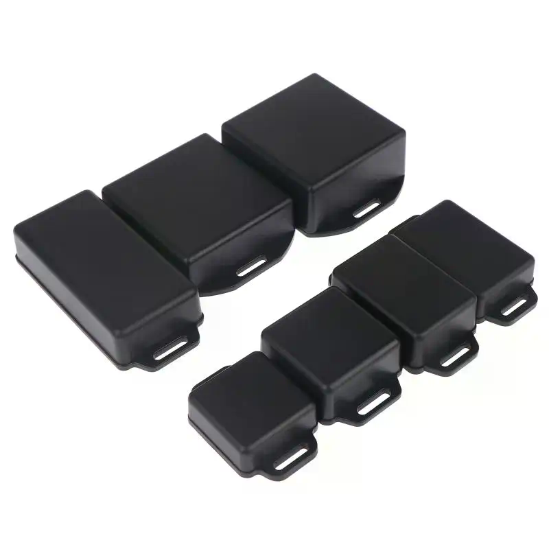 Diy Electronics Project - Set Kotak Proyek Elektronik Plastik Hitam