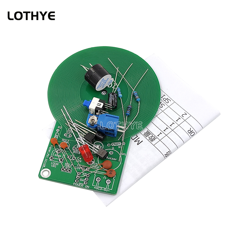 Diy Electronics Soldering Kit - DC 3V-5V Kit Detektor Logam DIY