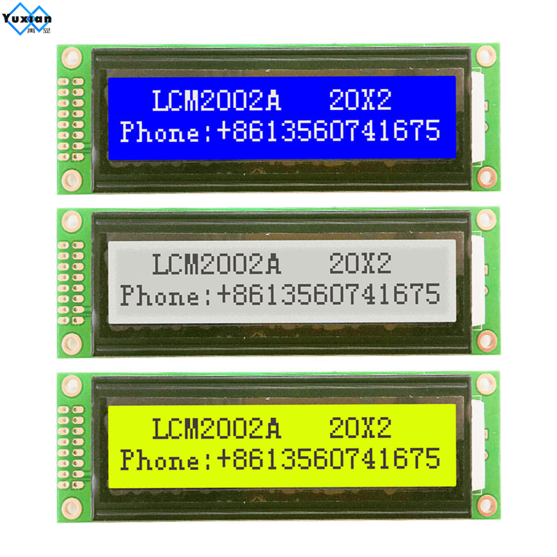 I2C Lcd Display - 20X2 modul Tampilan LCD I2C 2002A