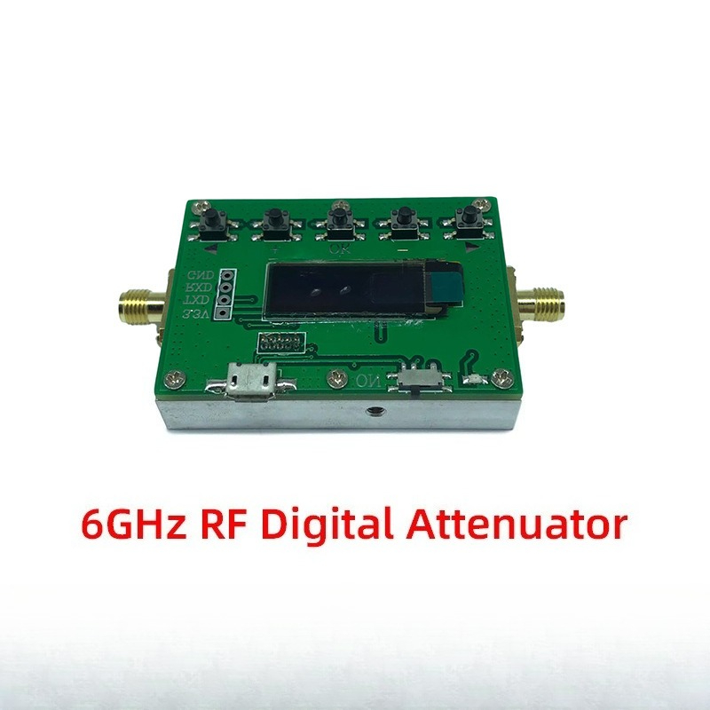 Oled Display Module - Attenuator digital 6G yang dapat diprogram,
