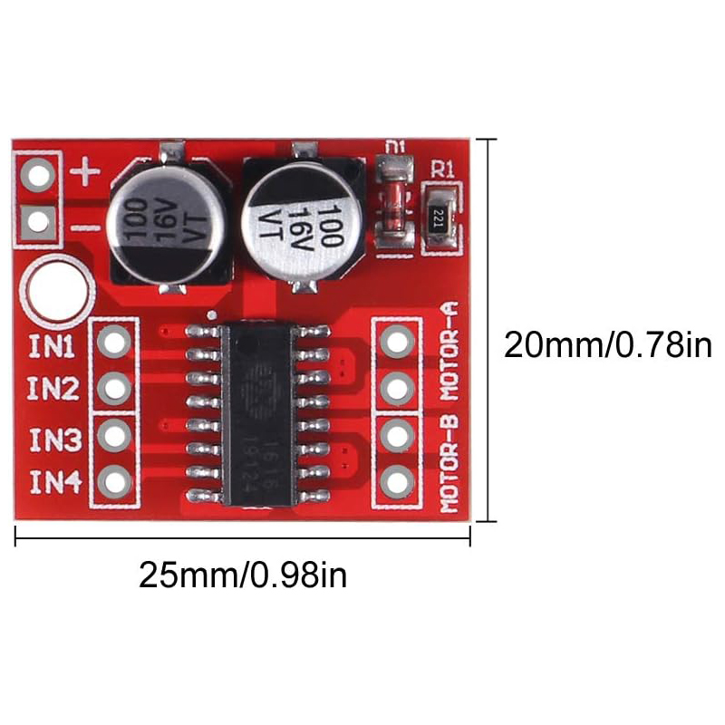 4/10 Buah Modul Driver Motor D - L298N Motor Driver ulasan dan harga