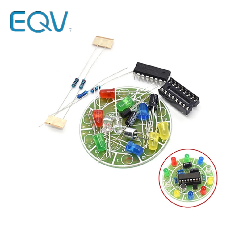 CD4017 Warna-warni Kontrol Sua - Diy Electronics Lab ulasan dan harga