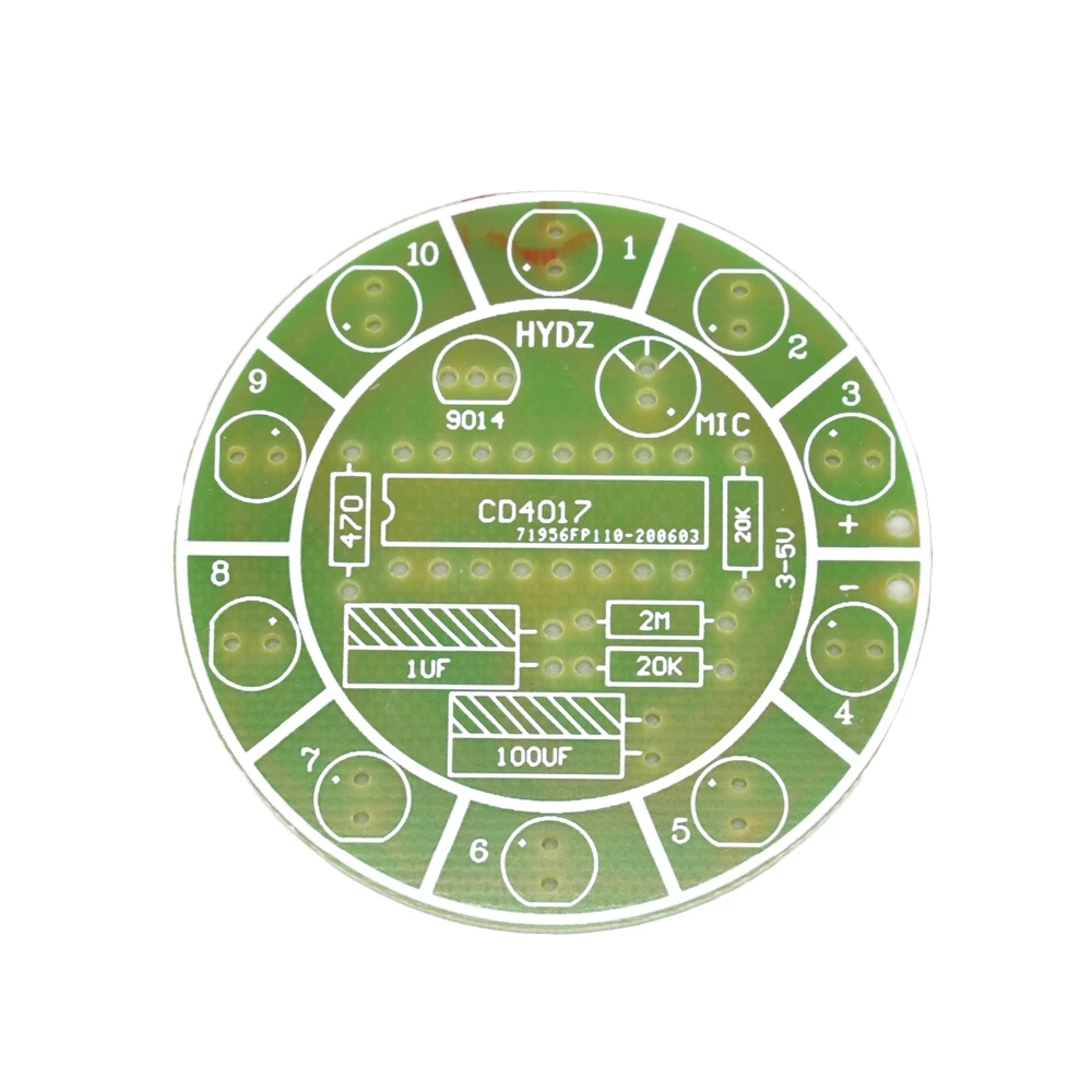 CD4017 Warna-warni Kontrol Sua - Diy Electronics Lab ulasan dan harga