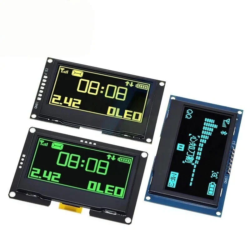 Modul Layar OLED 2.42 Inci 2.4 - I2C Lcd Display ulasan dan harga