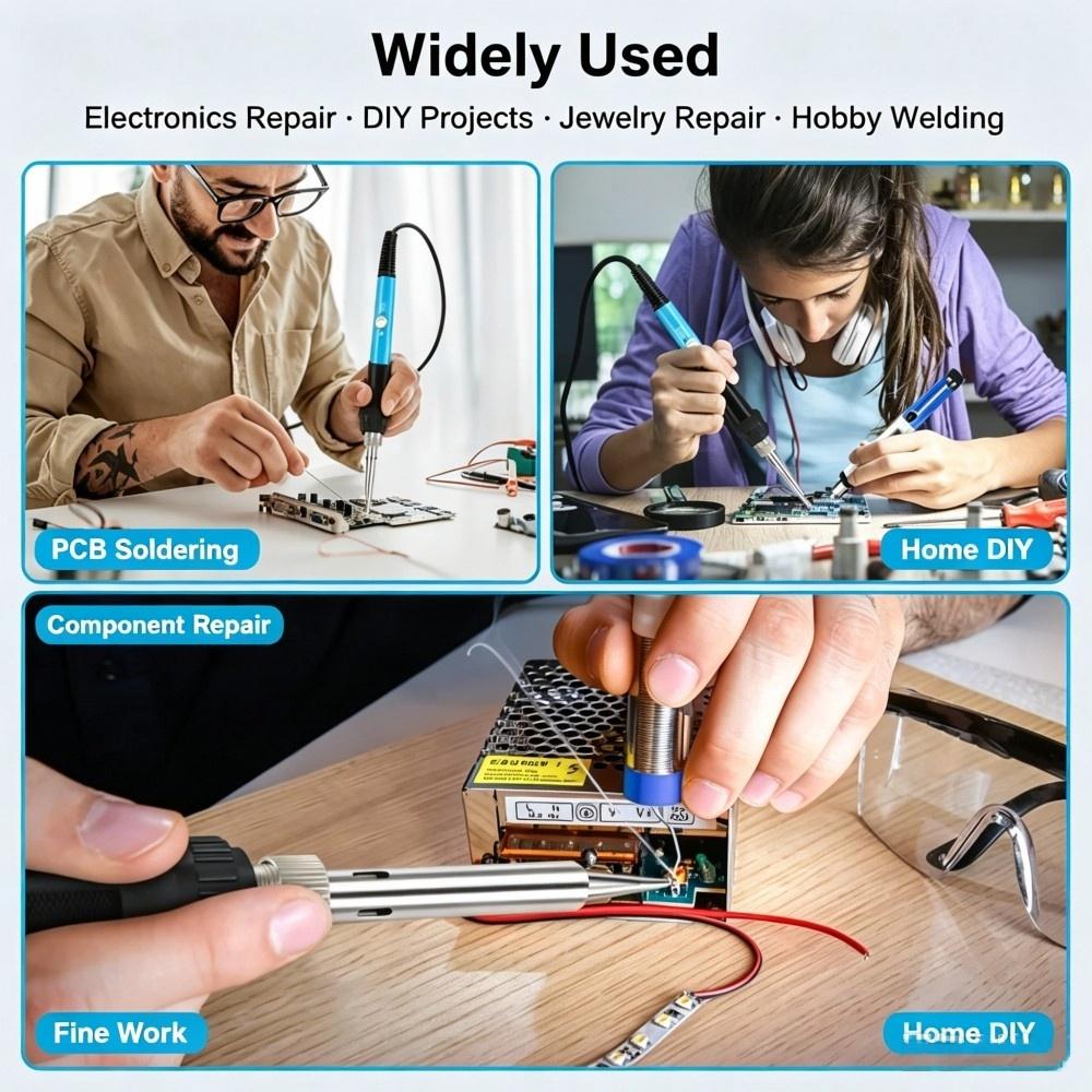 Kit Solder Listrik dengan Temp - Soldering Iron Kit ulasan dan harga