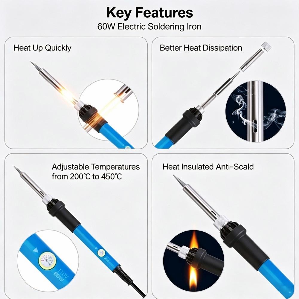 Kit Solder Listrik dengan Temp - Soldering Iron Kit ulasan dan harga