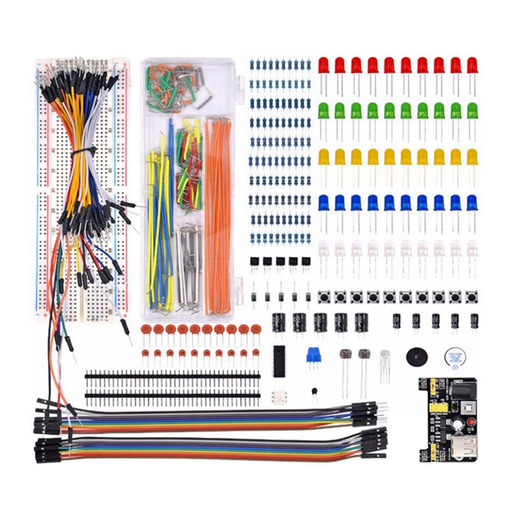 Set Breadboard Baru Komponen E - Diy Electronics To Sell ulasan dan harga