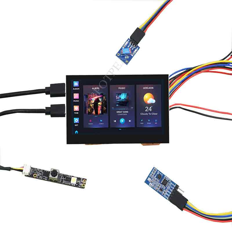 ESP32 S3 4.3 inci LCD 800x480  - I2C Lcd Display ulasan dan harga