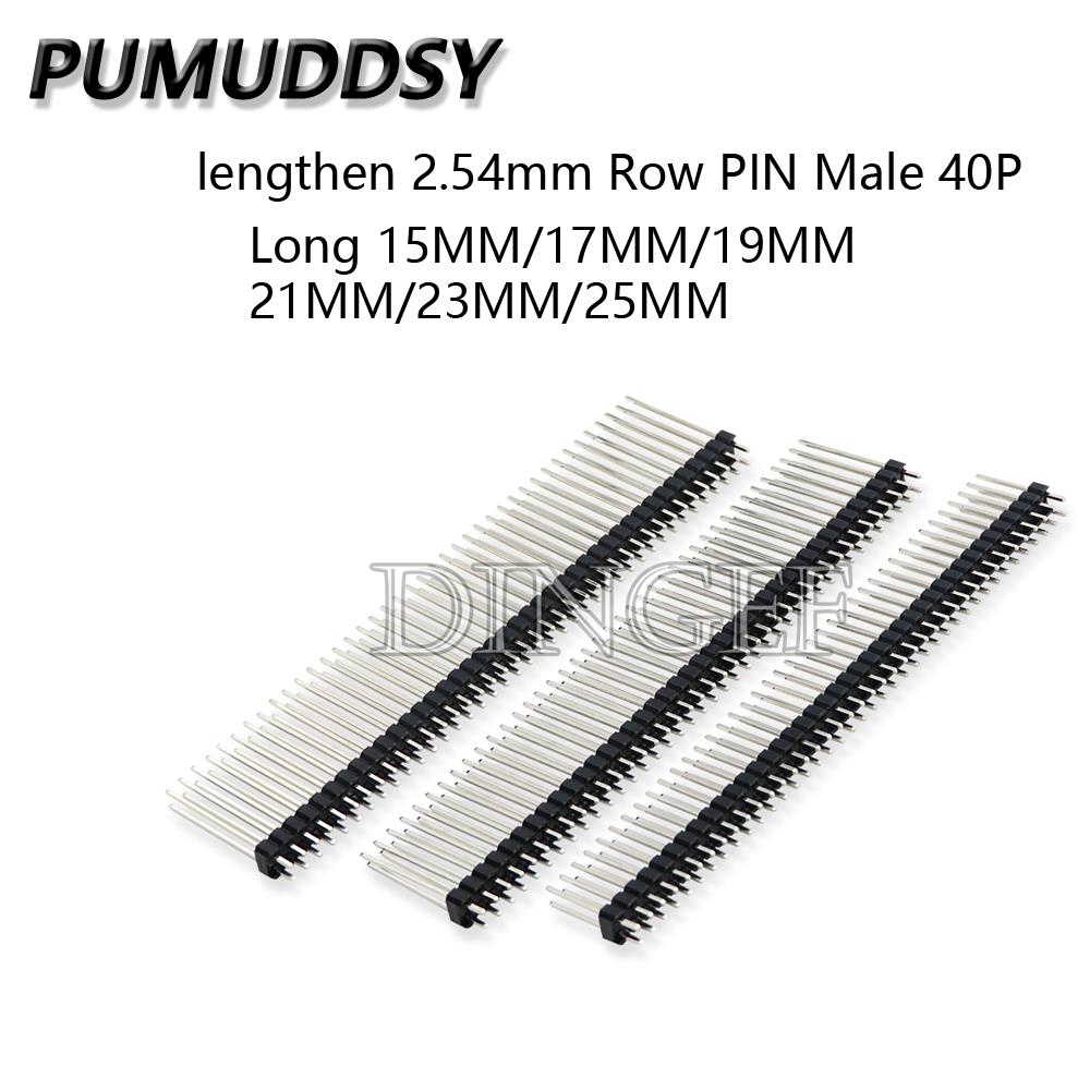 5 buah 40PIN 2.54mm konektor b - Male Female Header Pin ulasan dan harga