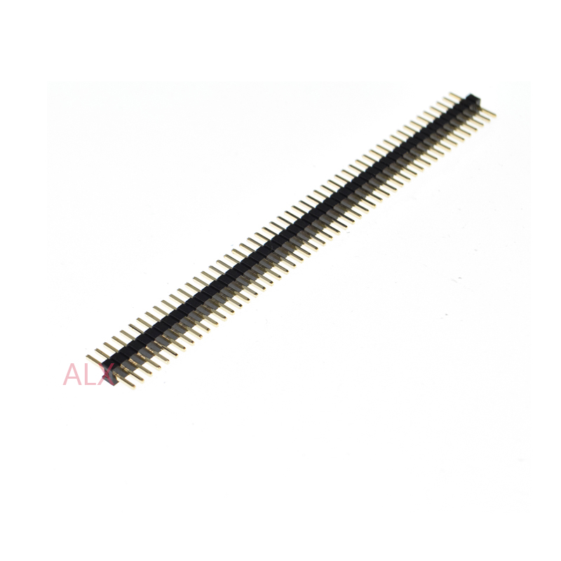 10 Buah 1X40 Pin Berlapis Emas - Male Female Header Pin ulasan dan harga