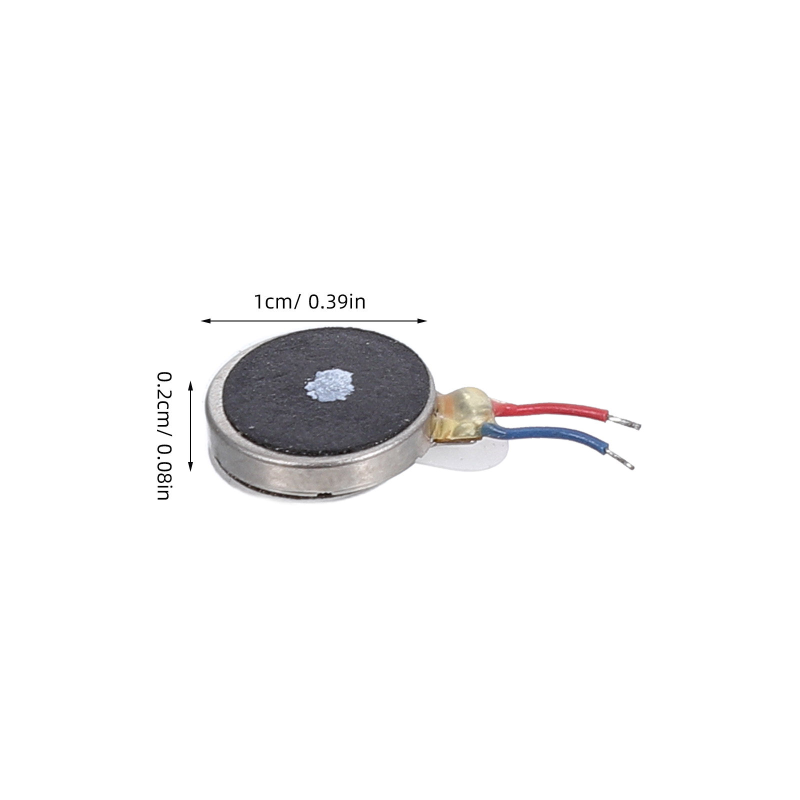 15 Buah Motor Getar Datar 10Mm - Diy Electronics Project ulasan dan harga