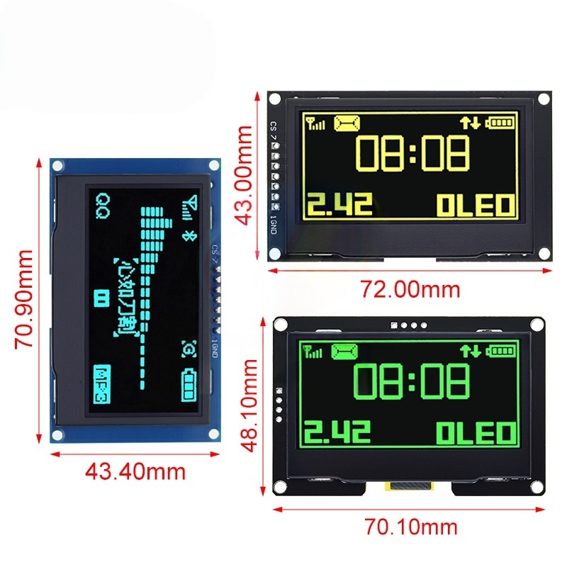Modul Layar LCD OLED 2.4 