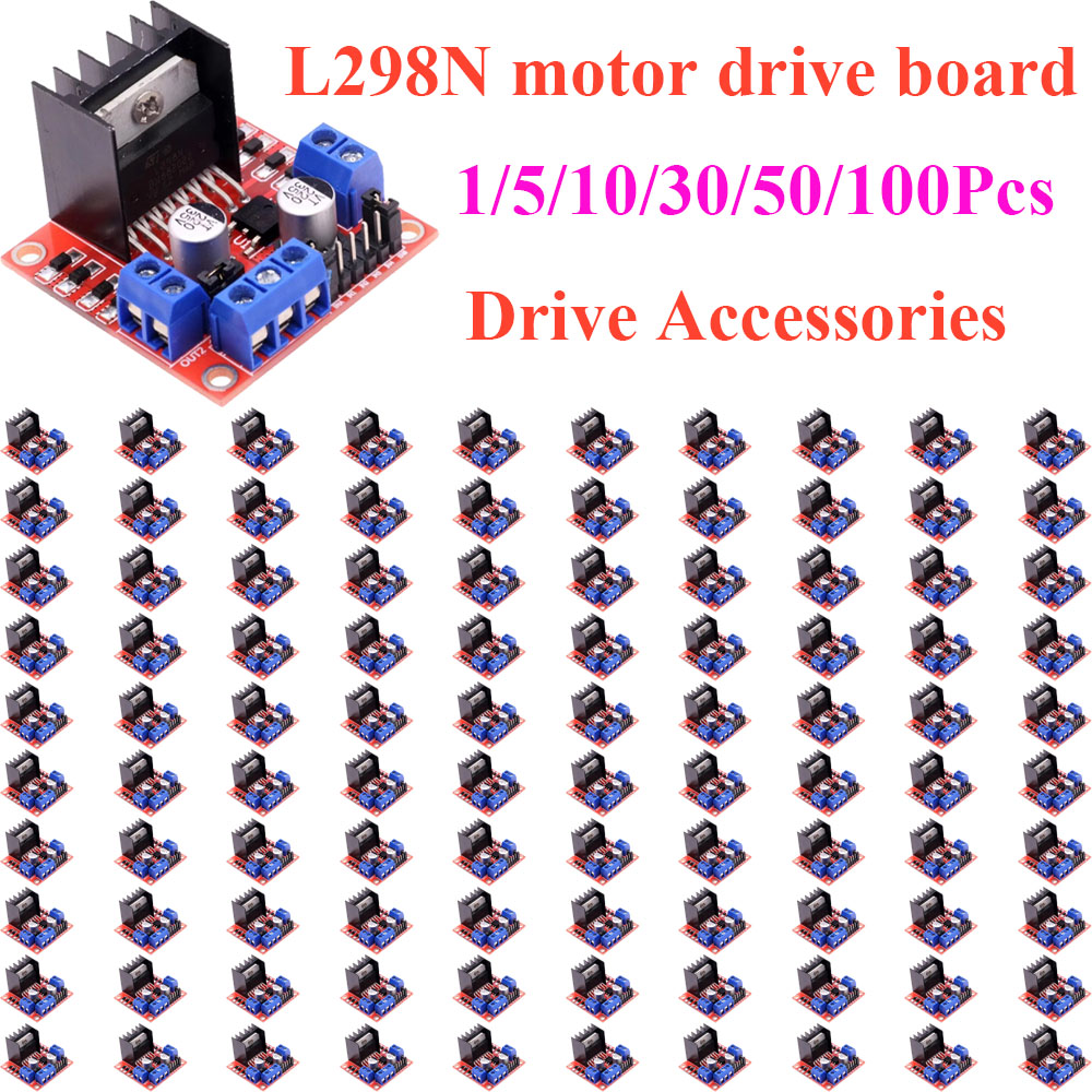 1 ~ 100 Buah L298N DC Modul Pa - L298N Motor Driver ulasan dan harga