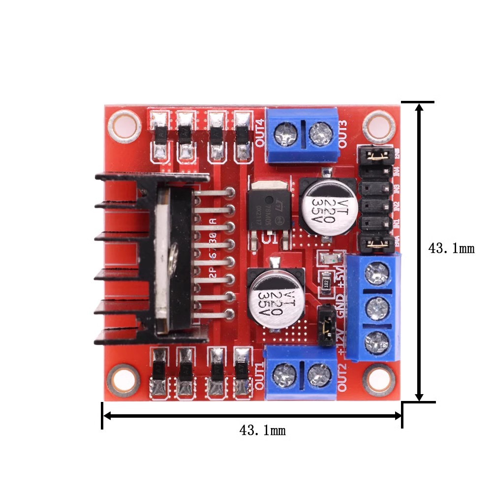 1 ~ 100 Buah L298N DC Modul Pa - L298N Motor Driver ulasan dan harga