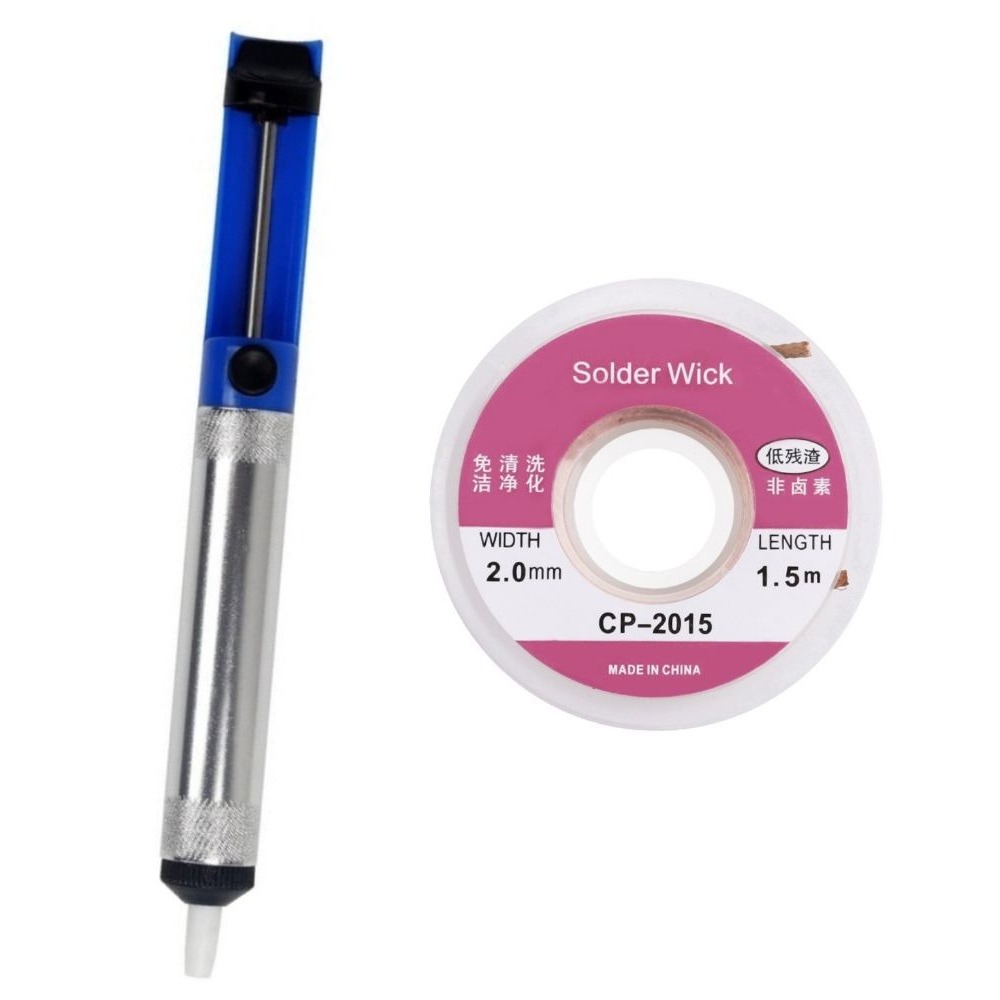 Pompa Pematrian Aluminium Pena - Desoldering Pump Solder ulasan dan harga