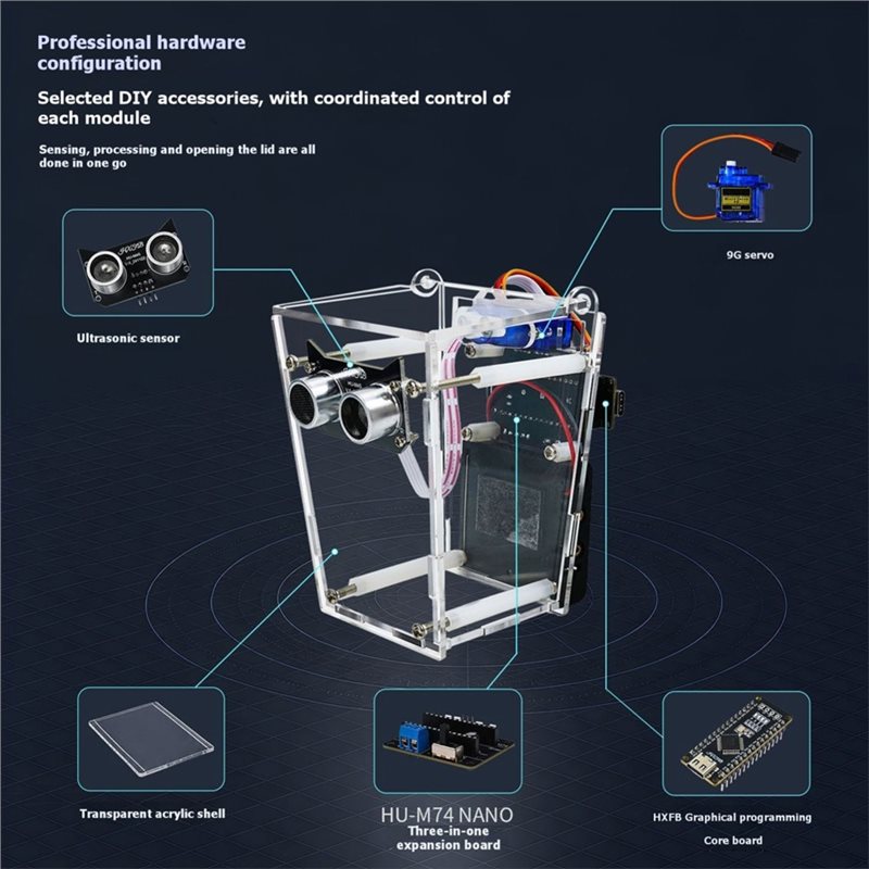 Nano Board Ultrasonic Automati - Diy Electronics To Sell ulasan dan harga