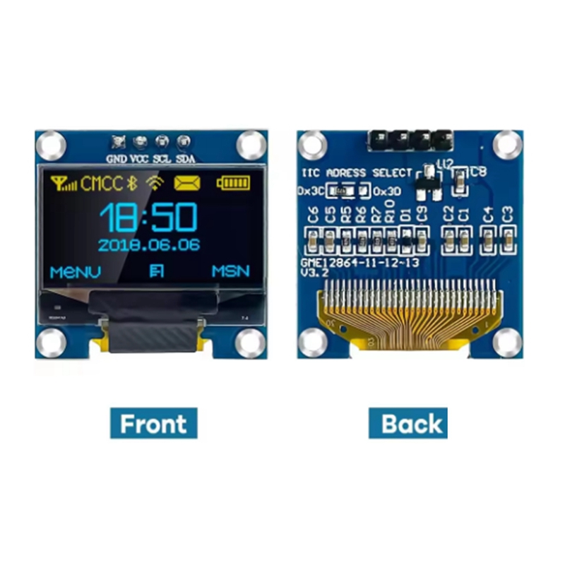 Modul Layar Tampilan OLED 0.96 - I2C Lcd Display ulasan dan harga