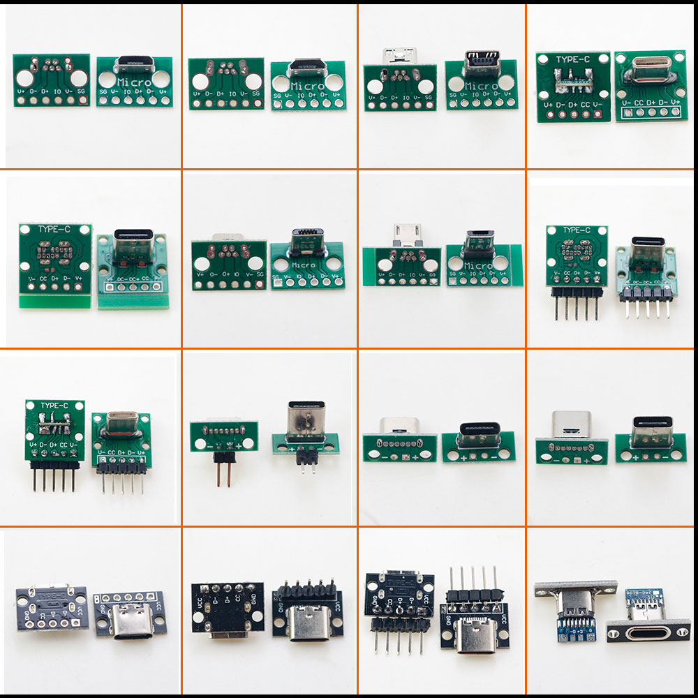 Konektor Micro Mini USB Type C - Male Female Header Pin ulasan dan harga
