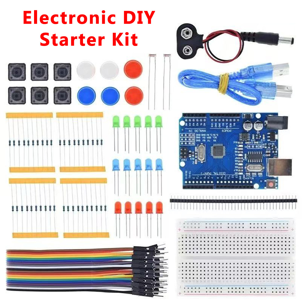 Kit Pemula Elektronik DIY untu - Diy Electronics Lab ulasan dan harga