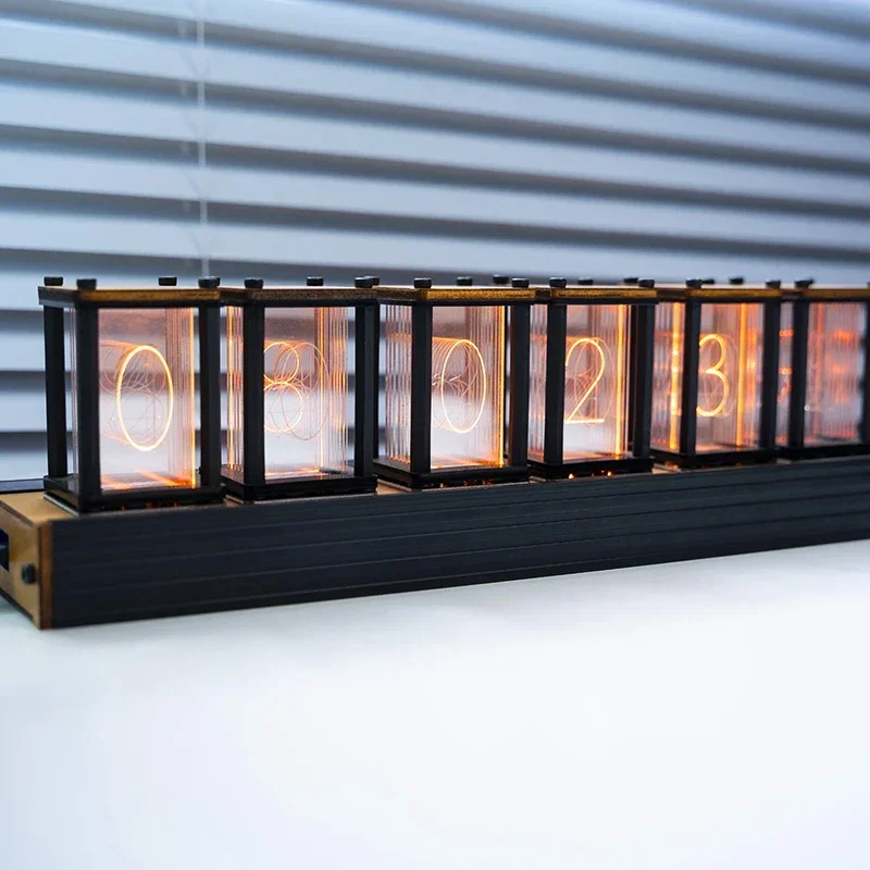 Jam Meja DIY Kayu dengan Tabun - Diy Electronics Table ulasan dan harga
