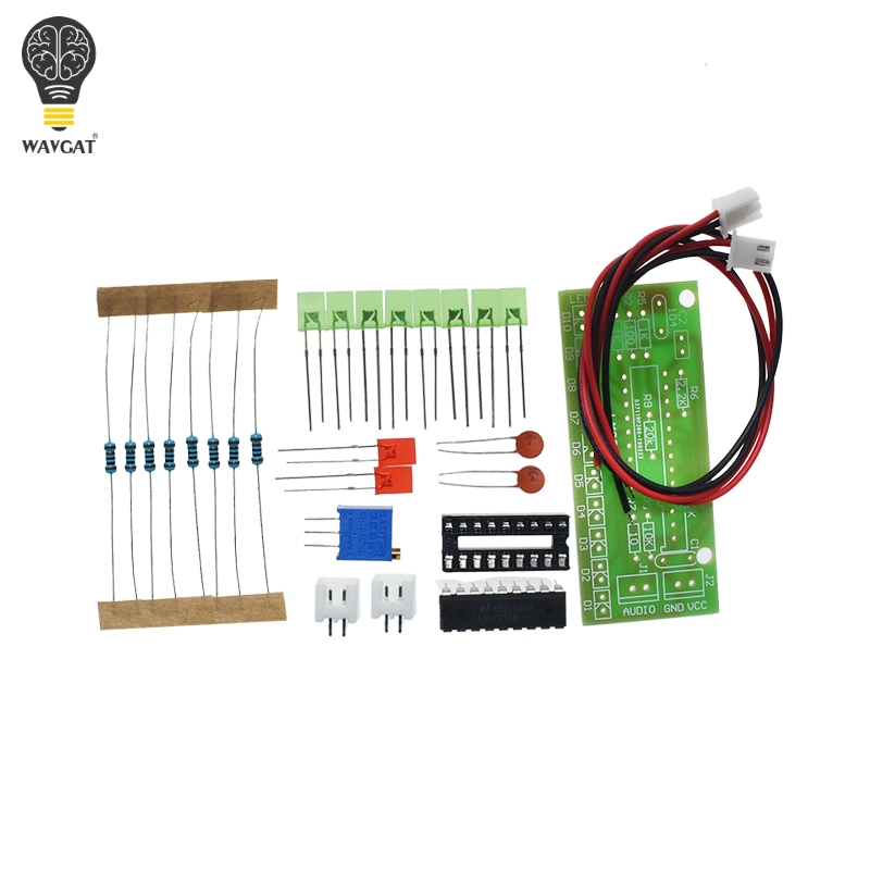 LM3915 DC 9V-12V 10 LED Alat I - Diy Electronics Lab ulasan dan harga