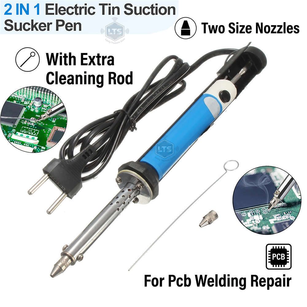 Pena Penghisap Timah Listrik U - Desoldering Pump Solder ulasan dan harga