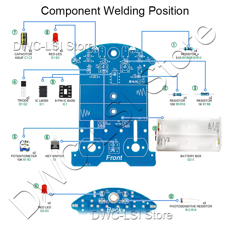 Kit Elektronik Pembelajaran Pe - Diy Electronics Kits For Beginners ulasan dan harga