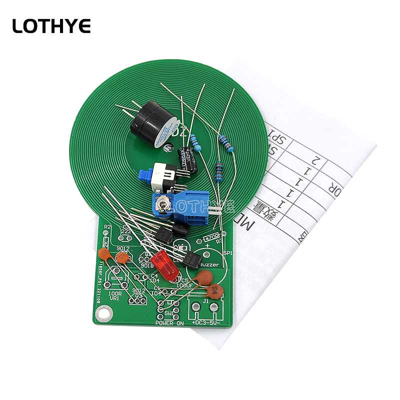 DC 3V-5V Kit Detektor Logam DI - Diy Electronics Soldering Kit ulasan dan harga