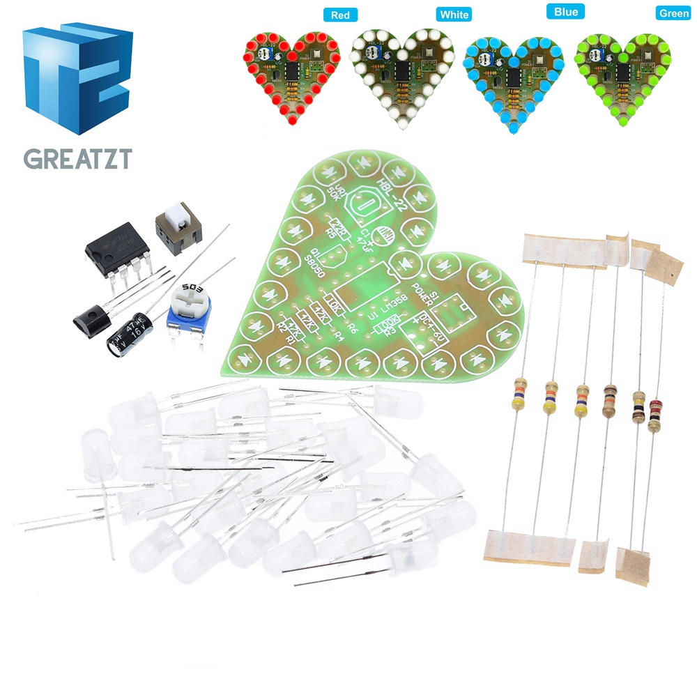 Kit DIY Lampu Bernapas Bentuk  - Diy Electronics Lab ulasan dan harga