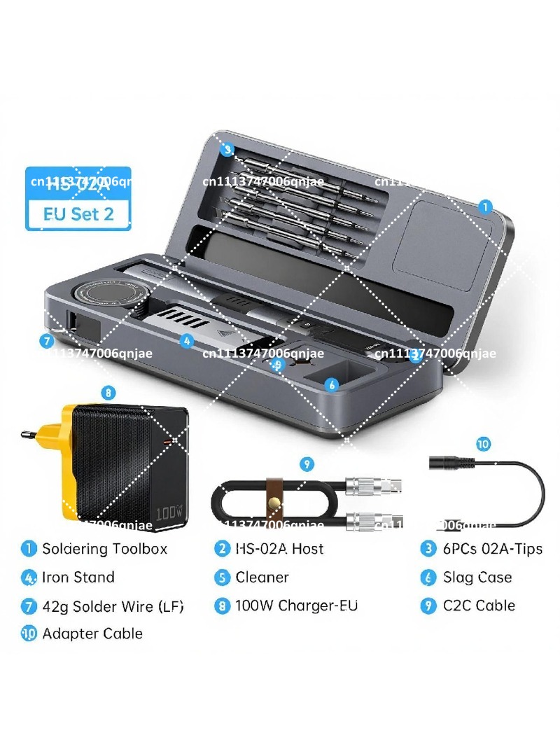 Stasiun Kerja Solder Pintar de - Soldering Iron Kit ulasan dan harga
