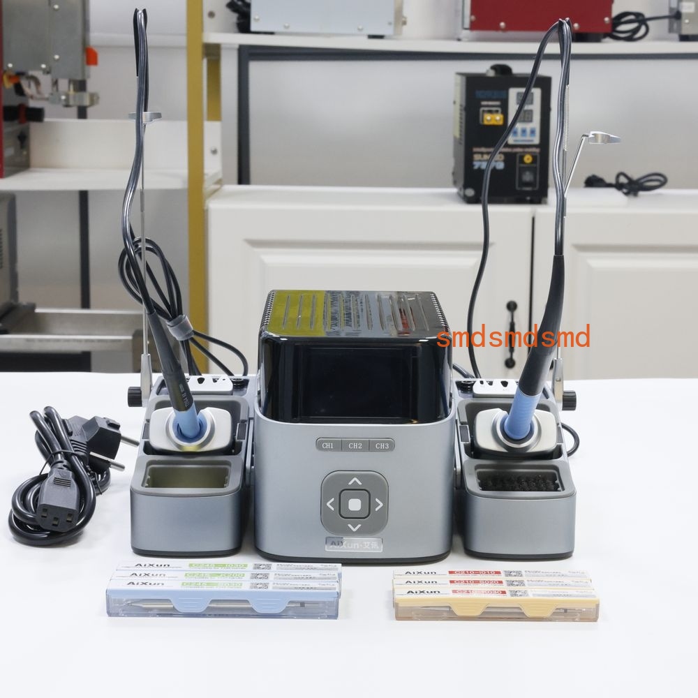 Stasiun Solder Cerdas Dua Salu - Soldering Iron Kit ulasan dan harga