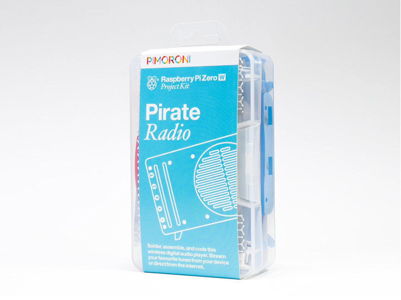 1 buah Radio Bajak Laut Pimoro - Raspberry Pi Zero ulasan dan harga