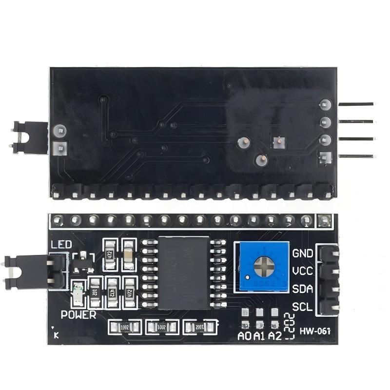 LCD 1602 2004 Modul Layar Biru - I2C Lcd Display ulasan dan harga