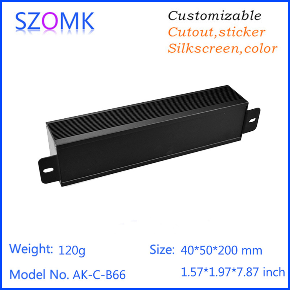 1 Buah 40*50*200Mm Kotak Alumi - Diy Electronics Project ulasan dan harga
