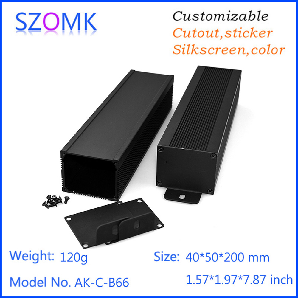 1 Buah 40*50*200Mm Kotak Alumi - Diy Electronics Project ulasan dan harga