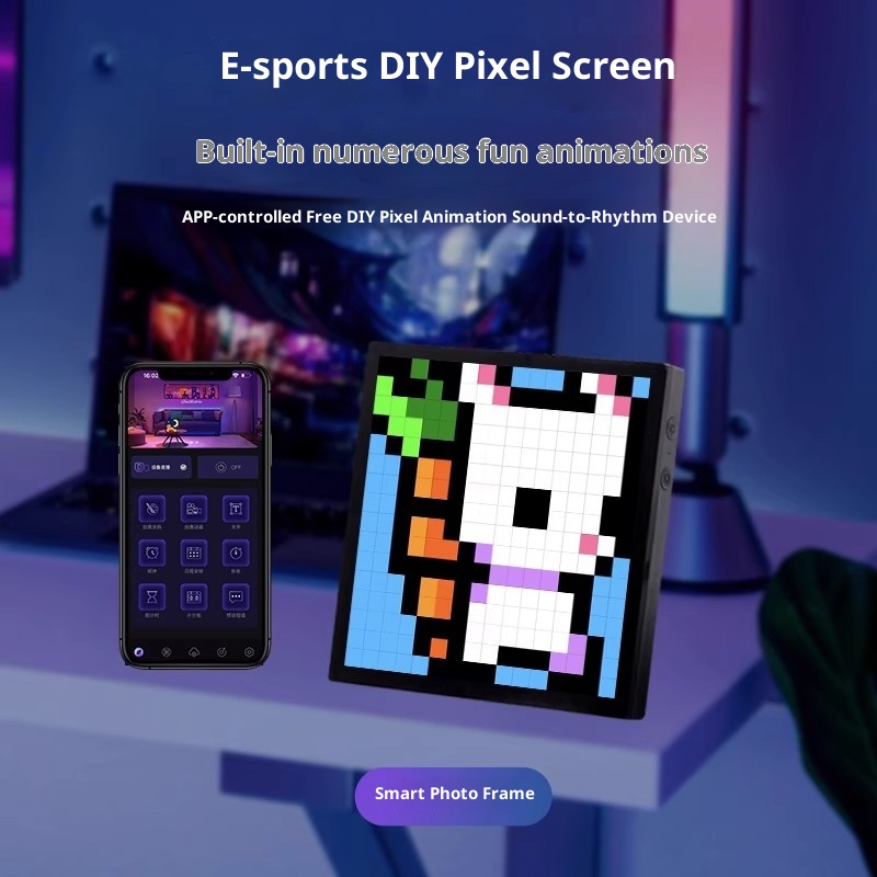 Layar Pixel DIY Kustom Layar P - Diy Electronics Table ulasan dan harga