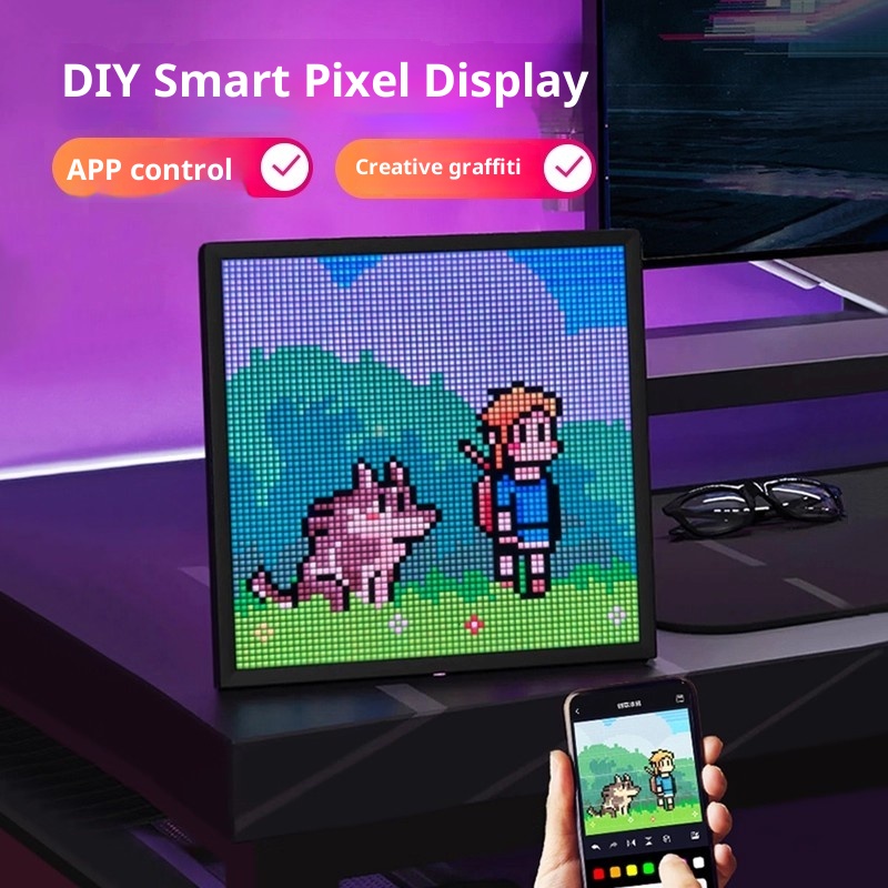 Layar Pixel DIY Kustom Layar P - Diy Electronics Table ulasan dan harga